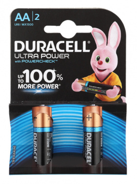 Батарейка Duracell LR6-2BL MX1500 AA (2шт) Ultra