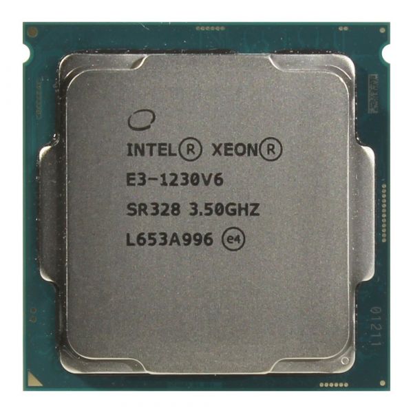 Процессор Intel Xeon E3-1230 v6 3.5-3.9 ГГц OEM