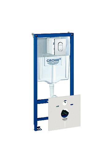 Система инсталляции Grohe Rapid SL 4 в 1 38929000 + кнопка смыва Arena Cosmopolitan