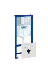 Система инсталляции Grohe Rapid SL 4 в 1 38929000 + кнопка смыва Arena Cosmopolitan