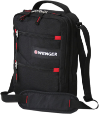 Сумка Wenger 18262166 Mini Vertical Boarding Bag Black red