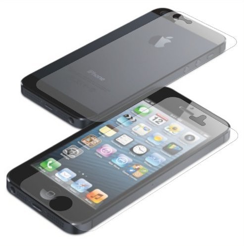 Защитная пленка для мобильного телефона LuxCase для Apple iPhone 5/5S Front and Back Антибликовая
